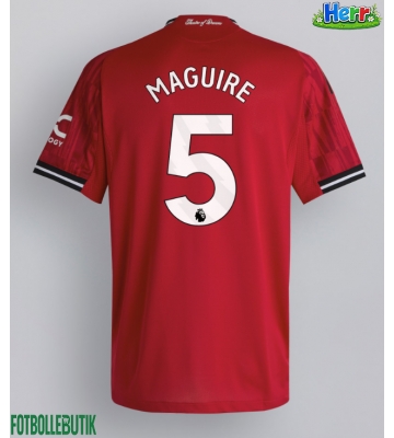 Manchester United Harry Maguire #5 Hemmatröja 2025-26 Kortärmad